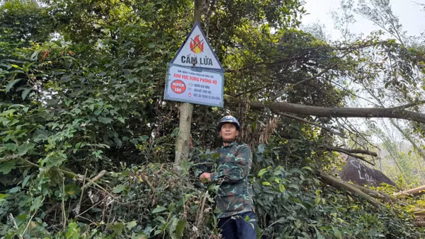 Người dân Hà Tĩnh luôn chủ động, cảnh giác trước nguy cơ cháy rừng.