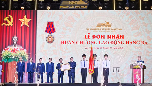 [Ảnh] Lễ kỷ niệm 145 năm Đường sắt Việt Nam