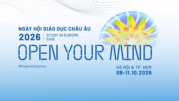 Ngày hội Giáo dục châu Âu 2026 có chủ đề “Mở mang trí tuệ”. (Ảnh: Ban tổ chức)