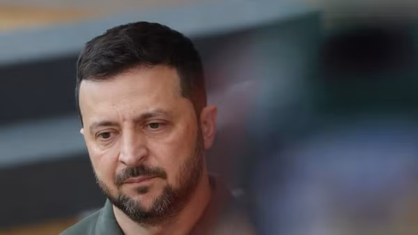 Tổng thống Ukraine Volodymyr Zelensky. (Ảnh: Tân Hoa Xã)