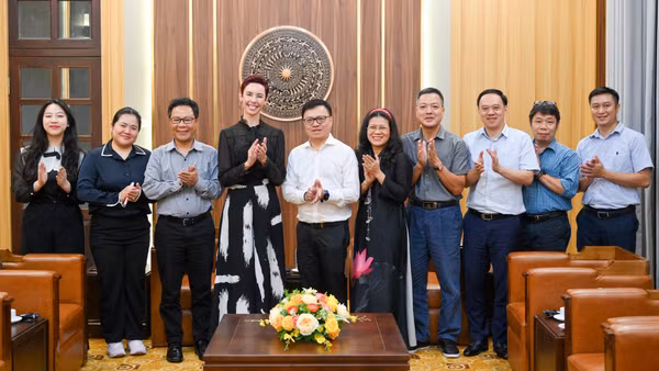 Hai bên hứa hẹn nhiều triển hợp hợp tác trong báo chí và truyền thông những sự kiện lớn của Việt Nam. (Ảnh: THẾ ĐẠI)