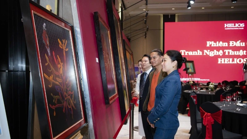 Tác Phẩm 'Khát Vọng' Của Nguyễn Thế Dung Lập Kỷ Lục Đấu Giá Hơn 2 Tỷ Đồng Tại Helios