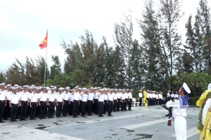 Quang cảnh lễ tưởng niệm. (Ảnh: CTV)