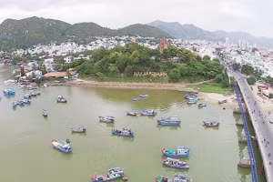 Toàn cảnh Tháp Bà Ponagar Nha Trang.