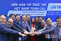 Các đại biểu dự Diễn đàn Trí thức trẻ Việt Nam toàn cầu lần thứ 6, năm 2025.