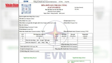 [Video] Áp dụng mẫu hóa đơn tiền điện mới từ ngày 1/6