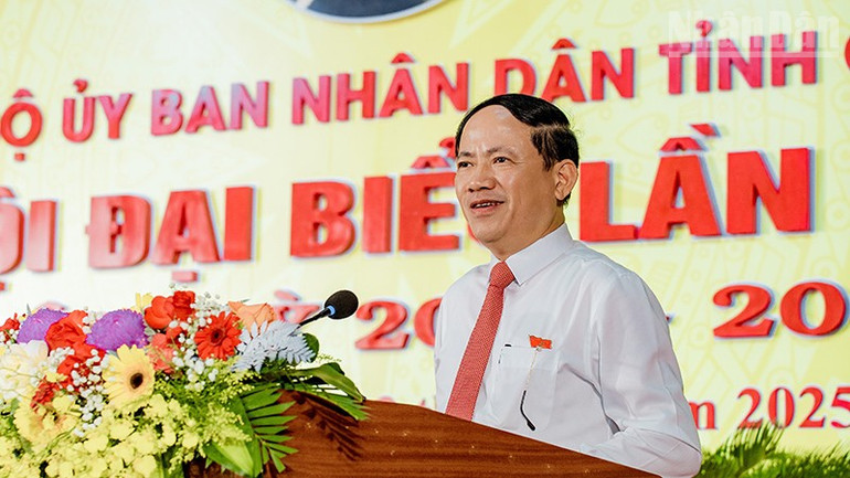 Bí thư Đảng ủy, Chủ tịch Ủy ban nhân dân tỉnh Gia Lai Phạm Anh Tuấn. ndo_tr_a2.jpg