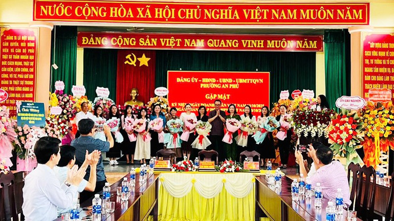 Phường An Phú tổ chức gặp mặt các doanh nghiệp nhân Ngày Doanh nhân Việt Nam. a1.jpg