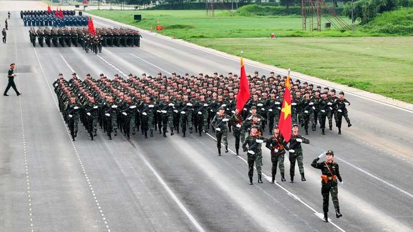 Các khối tại Khu vực 1 (Trung tâm Huấn luyện Quân sự quốc gia 4).