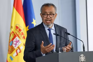 Tổng Giám đốc WHO, Tedros Adhanom Ghebreyesus.