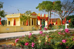 Xây dựng không gian sinh hoạt cộng đồng là một trong những điểm quan trọng giúp mỗi địa phương nuôi dưỡng mạch ngầm văn hóa cho cư dân.