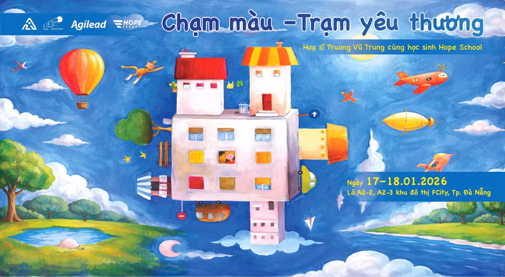 CHẠM MÀU – CHẠM YÊU THƯƠNG
