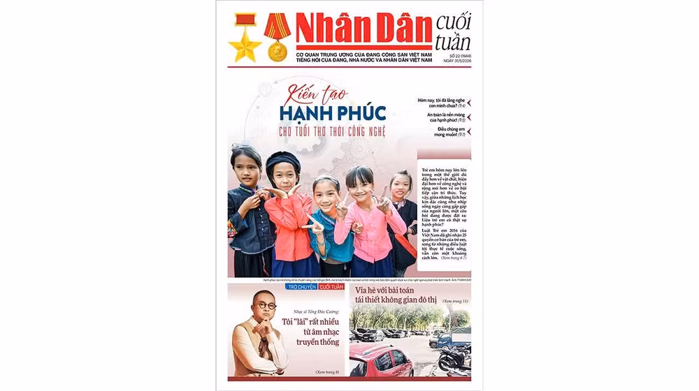  Đón đọc Nhân Dân cuối tuần số 23/2026 (Phát hành từ ngày 29/5/2026) 