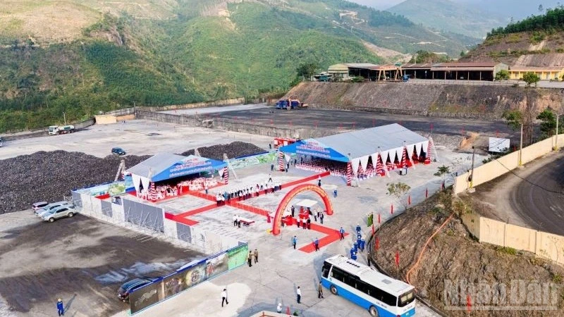 Toàn cảnh mặt bằng dự án Mỏ Đồng Vông (Công ty Than Uông Bí).