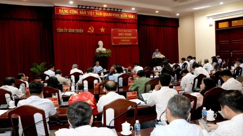 Quang cảnh hội nghị.