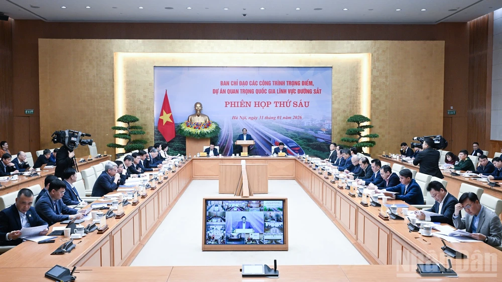 Thủ tướng Phạm Minh Chính chủ trì phiên họp.