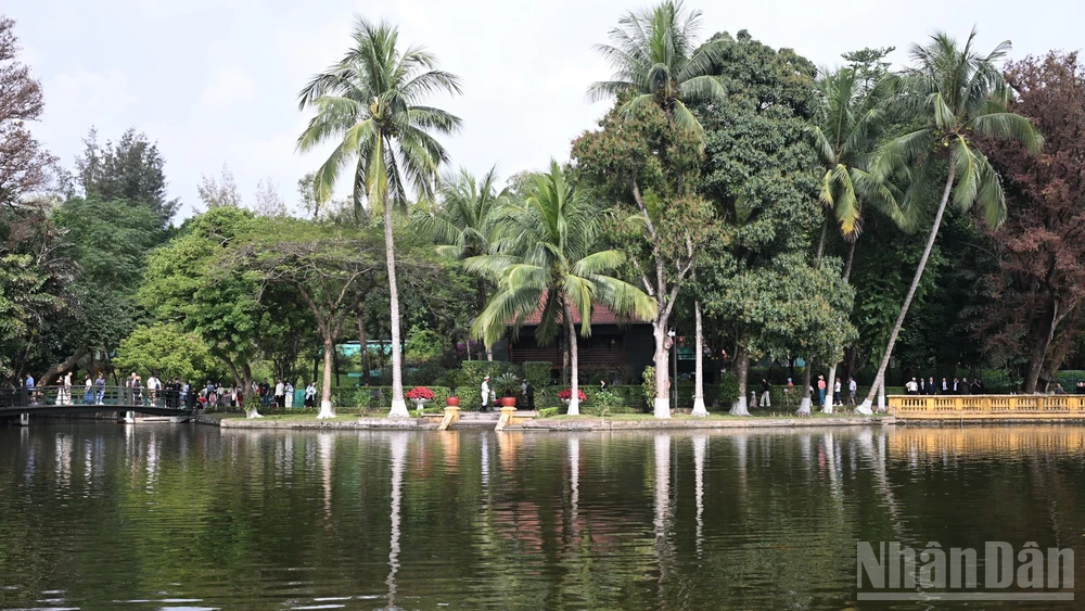 Khu di tích Chủ tịch Hồ Chí Minh trong Phủ Chủ tịch.