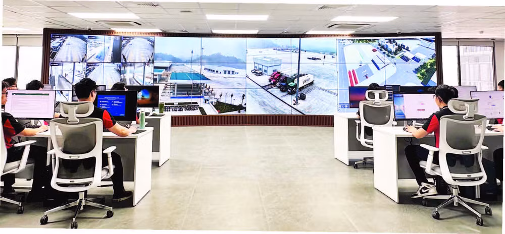 Trung tâm điều hành NOC, Công viên Logistics Viettel Lạng Sơn.