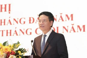 Bộ trưởng Khoa học và Công nghệ Nguyễn Mạnh Hùng phát biểu tại Hội nghị.