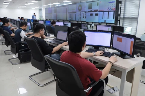 Hoạt động nghiệp vụ tại Trung tâm Công nghệ thông tin và Chuyển đổi số (Bảo hiểm xã hội Việt Nam).