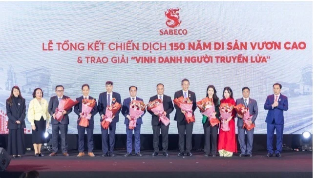 SABECO spreads the value of sustainable development through the campaign "150 years of Rising Heritage"