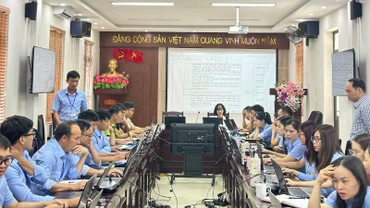 Học viên tham gia lớp tập huấn ứng dụng AI, ChatGPT trong công tác bảo vệ và phát triển rừng tại Điện Biên.