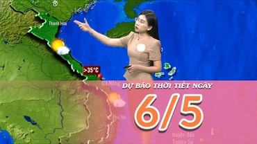 [Video] Dự báo thời tiết ngày 6/6/2025: Nắng ráo trở lại tại Trung Bộ 