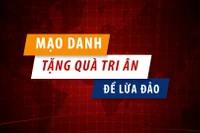 Mạo danh “tặng quà tri ân” để lừa đảo.