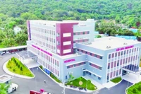 Trụ sở Trung tâm y tế Quân dân y đặc khu Côn Đảo.