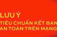 Tiêu chuẩn kết bạn và nguyên tắc giao tiếp an toàn trên mạng.