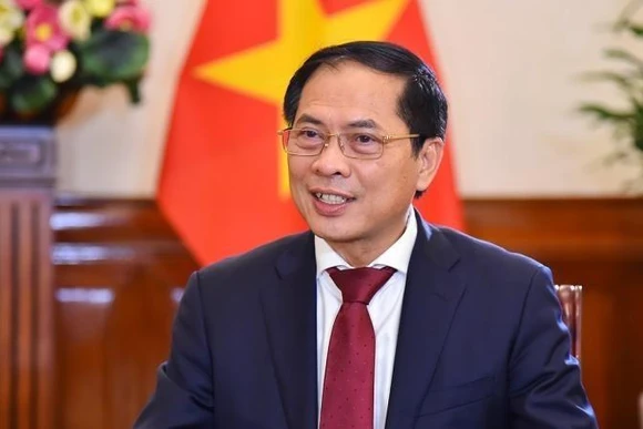 Bộ trưởng Ngoại giao Bùi Thanh Sơn.