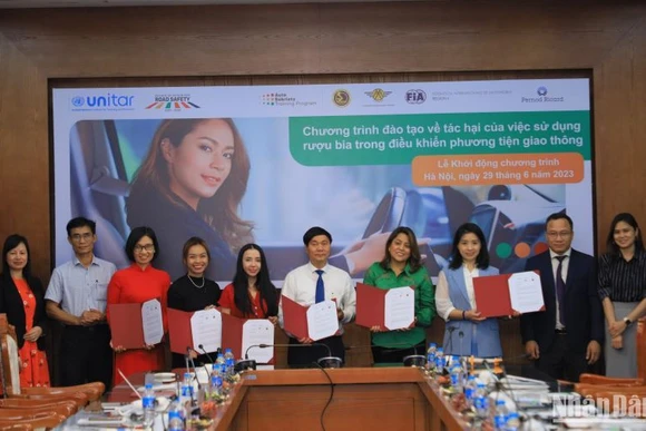 Chương trình đào tạo nhằm góp phần thúc đẩy Mục tiêu thực hiện an toàn đường bộ toàn cầu của Liên hợp quốc.