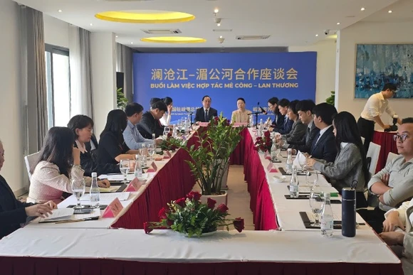 Buổi làm việc về Cơ chế Hợp tác Lan Thương-Mekong.