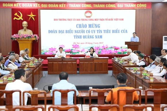 Quang cảnh buổi gặp mặt.