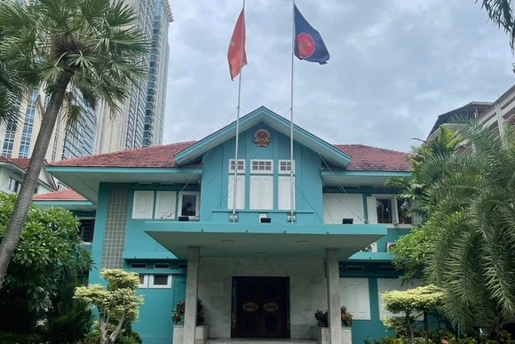 Đại sứ quán Việt Nam tại Thái Lan (Ảnh: XUÂN SƠN)