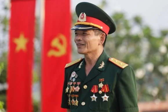 Ông Nguyễn Đức Thọ, nguyên chiến sĩ Tiểu đoàn Z.23, Lữ đoàn 316.