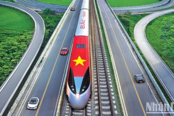 Quyết tâm cao nhất triển khai dự án đường sắt tốc độ cao bắc-nam