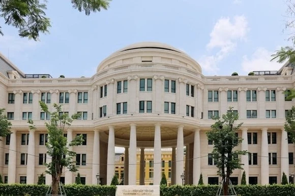 Trụ sở Tòa án nhân dân tối cao. Ảnh: MAI ĐỈNH.