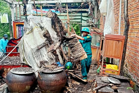 Kiên Giang ảnh hưởng nặng do ảnh hưởng của bão số 1.