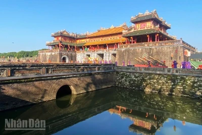 Huế tổ chức nhiều hoạt động văn hóa trong những ngày đầu năm mới 2026 để chào đón khách du lịch.