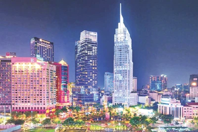 Khu vực trung tâm Thành phố Hồ Chí Minh được quy hoạch xây dựng Trung tâm Tài chính quốc tế. (Ảnh ANH THẾ)