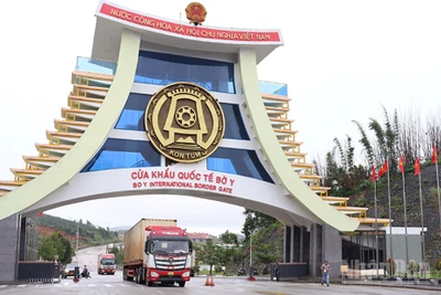 Cửa khẩu quốc tế Bờ Y, lợi thế của tỉnh Quảng Ngãi trong việc kết nối hành lang kinh tế đông-tây.