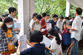 Thí sinh xét tuyển vào đại học năm 2025 (Ảnh: HUST)