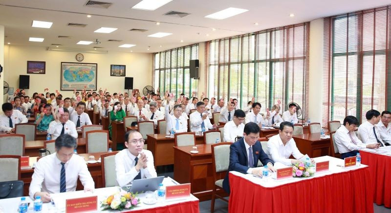 Các đại biểu dự Đại hội.
