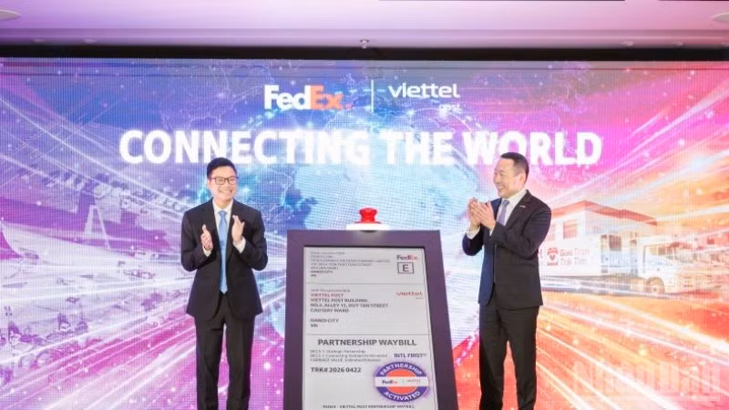 Tập đoàn FedEx và Viettel Post đã chính thức thiết lập mối quan hệ hợp tác chiến lược tại Việt Nam.