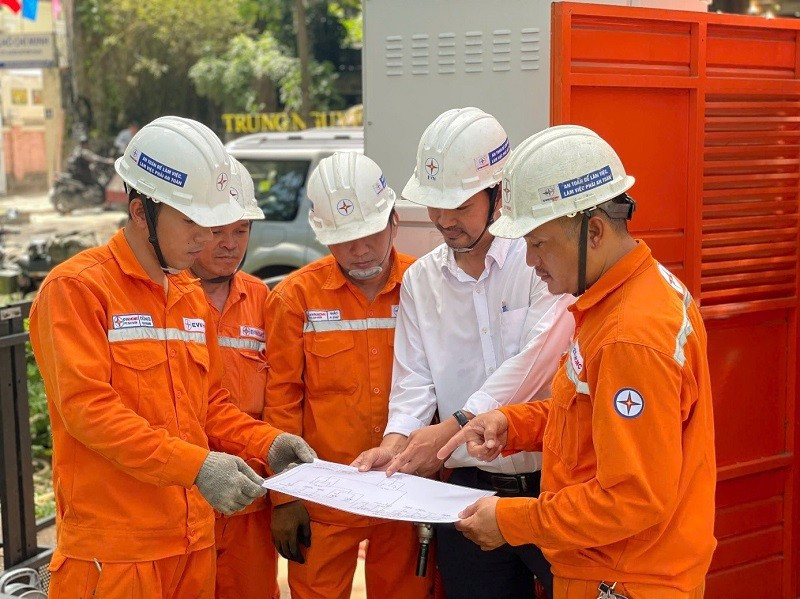 Các phương án cấp điện được EVNHCMC chuẩn bị kỹ lưỡng, sẵn sàng vận hành ổn định, an toàn, liên tục trong suốt thời gian diễn ra kỳ thi. (Ảnh: EVNHCMC)