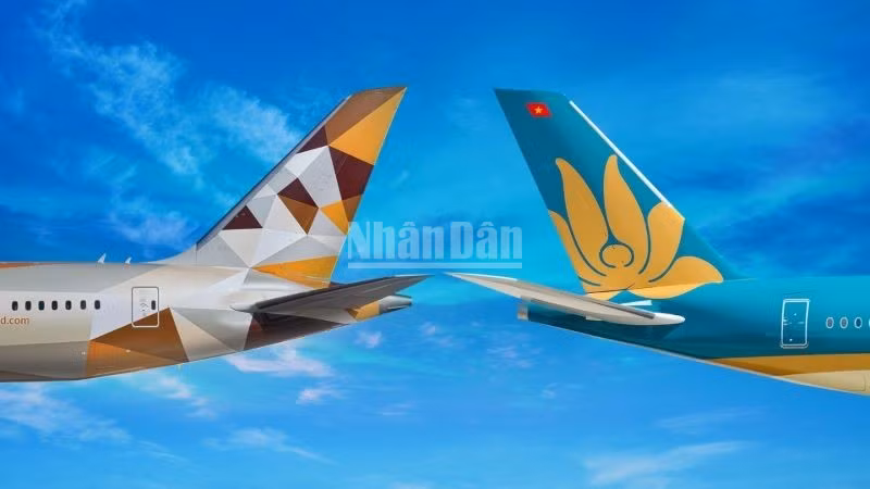 Vietnam Airlines và Etihad Airways chính thức triển khai hợp tác chương trình khách hàng thường xuyên.