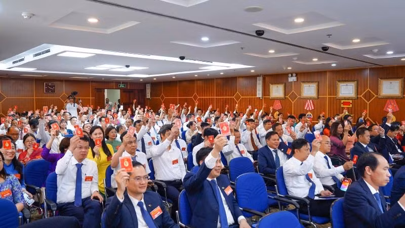 Đại hội đại biểu Đảng bộ Tổng Công ty cổ phần Xuất nhập khẩu xây dựng Việt Nam (Vinaconex) lần thứ VI, nhiệm kỳ 2025-2030.