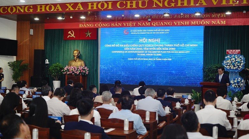 Toàn cảnh hội nghị công bố. (Ảnh: THẾ ANH) dsc00290.jpg