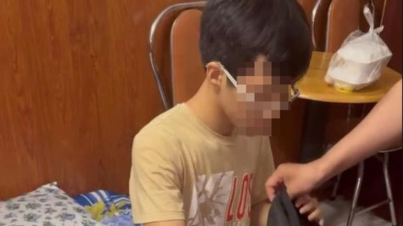 M. được cảnh sát giải cứu kịp thời, bảo toàn số lượng lớn tài sản. (Ảnh: Thuận Thiên) unnamed-1-7022.jpg